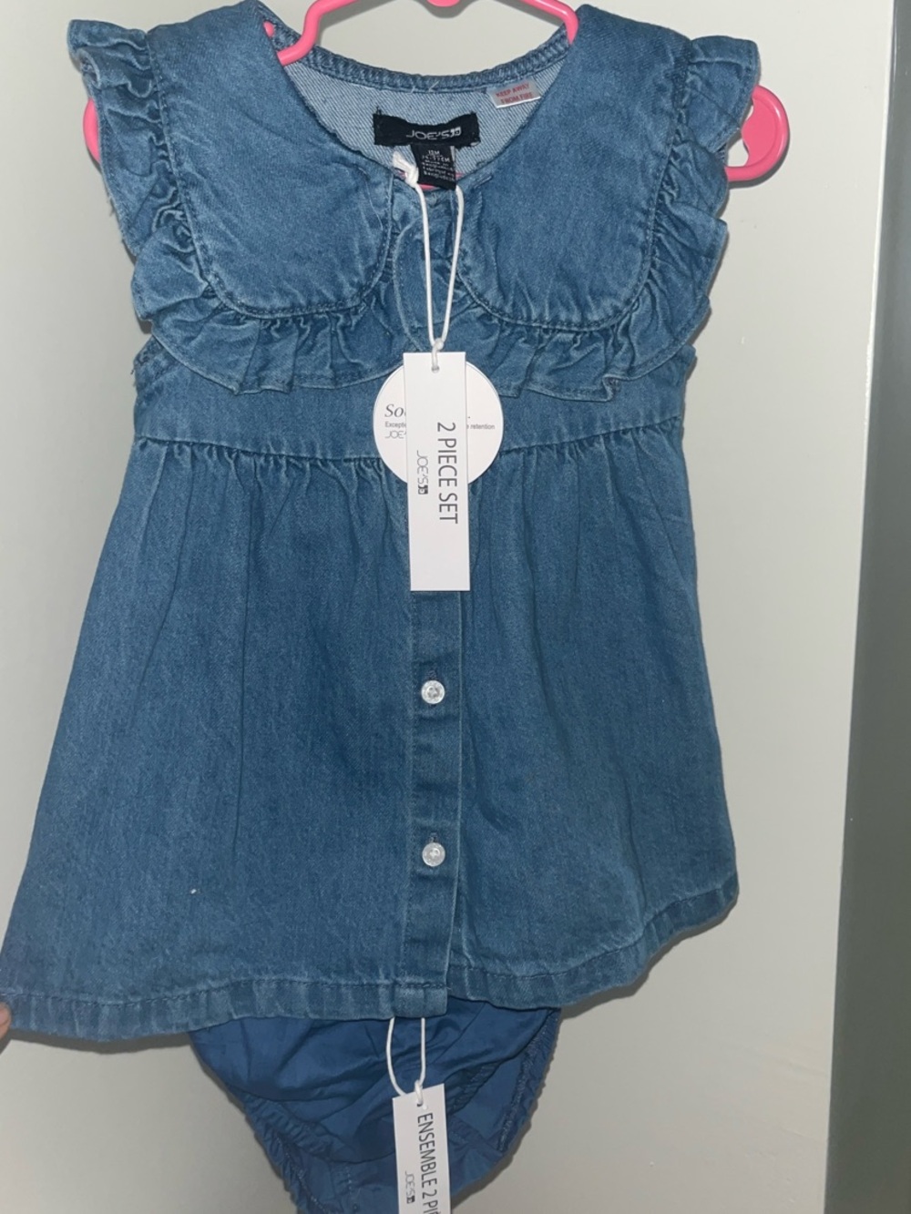 💗JOES NWT Baby Dress Set